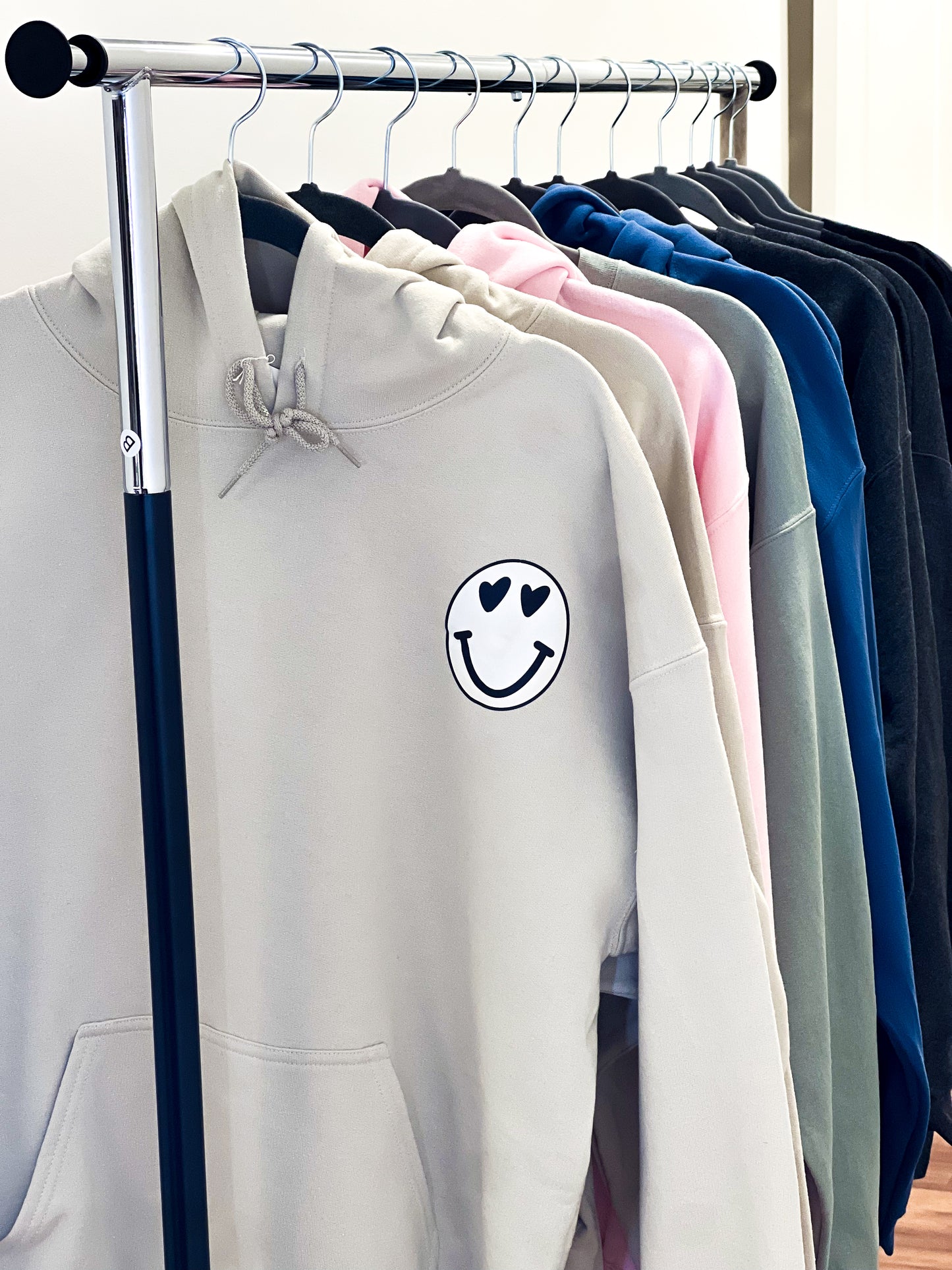 Neutral Smileys Hoodie